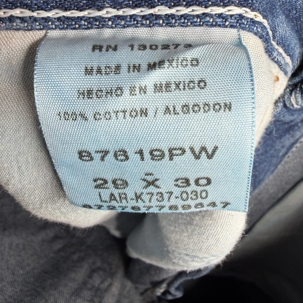 Rustler Mens Denim Jeans‎ size 29 X 30 Blue